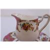Image 6 : Royal Albert (3) Cups + (2) Saucers + Creamer Cup