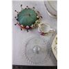 Image 2 : Varity of China Dishes + Pin Cushion