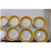 Image 2 : (14) Plastic Yellow Bowls