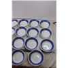 Image 3 : (25) Plastic Blue Bowls