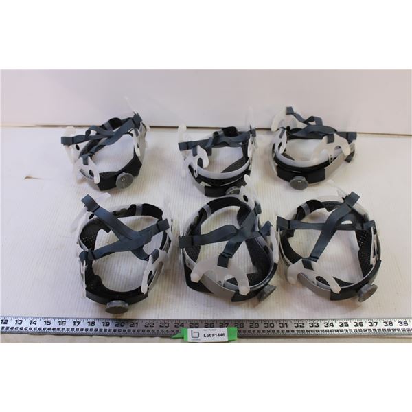 (6) Fibre-Metal Industrial Hard Hats Suspensions