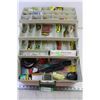 Image 3 : Excalibur 800 Tackle box with Fishing Hooks + Misc.