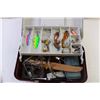 Image 1 : Small Tackle Box With Hooks