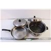 Image 2 : Cooking Pot with Lid + Pan with Lid