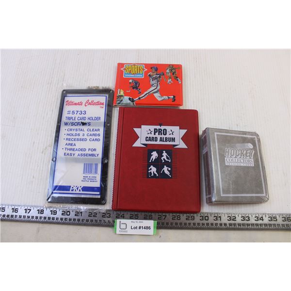 Variety of Hockey Card Holders