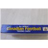 Image 3 : 1991 All World Canadian Football Cards Unopened