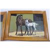 Image 3 : (2) Horse Paintings