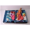 Image 4 : 1960s Barbie Case with Red Hair - Ken Doll, Handmade Clothing