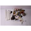 Image 3 : Vintage Box of Assorted Items - Letter Openers, Miniatures, Advertising Promos