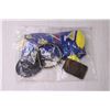 Image 2 : Lot of Mens Belts, Belt Buckles and Socks (NIB)