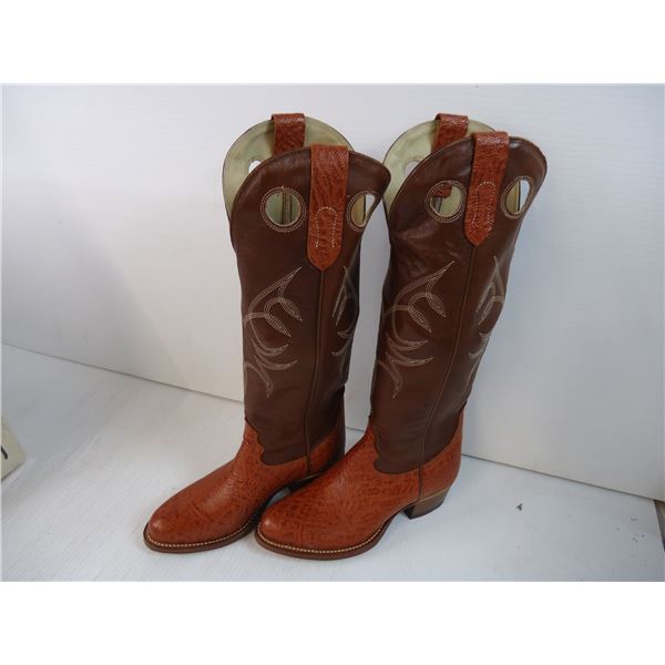 Brand New Alberta Cowboy Boots (Size 5B) In Original Box, New, Never Worn