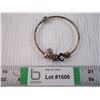 Image 1 : Authentic Sterling Silver Pandora Bracelet with 5 rare charms