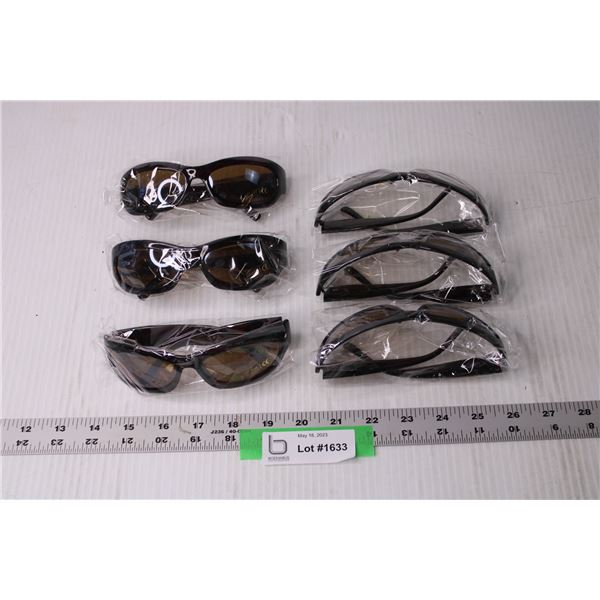 (6) Pairs of Assorted Sunglasses (NOS, NIB)