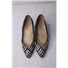 Image 6 : Vintage Enzo Black Patent Kidskin Pumps - Size Women's 7 1/2M