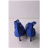 Image 5 : Blue Bootie High Heels - Size Women's 7