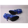 Image 6 : Blue Bootie High Heels - Size Women's 7