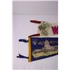 Image 2 : (2) Vintage 1950s Winnipeg Pennants