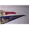Image 3 : (2) Vintage 1950s Winnipeg Pennants