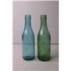 Image 2 : (2) Straight Side Coca Cola Bottles (One Cracked