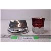 Image 1 : Business Card Holder and Crystal Mug