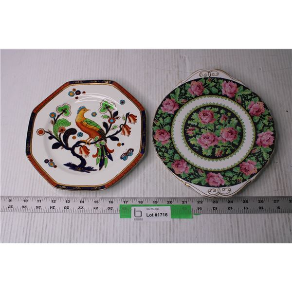 (2) Decorative Plates