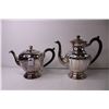 Image 3 : (2) Silver Plated Tea Pots and Two Cups