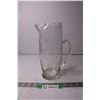 Image 1 : Glass Etched Pitcher