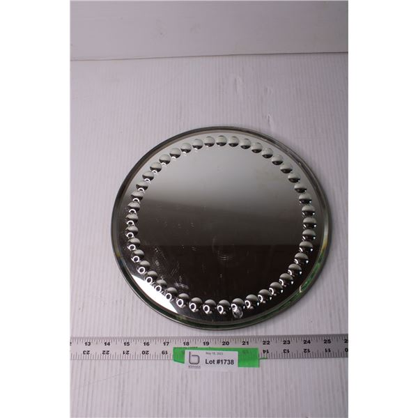 Glass Mirror Tray