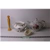 Image 1 : Musical Tea Pot, Sugar Bowl and Misc.