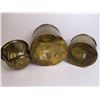 Image 7 : (3) Vintage Brass Plant Pots