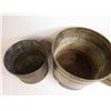 Image 6 : (4) Vintage Brass Plant Pots
