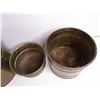 Image 7 : (4) Vintage Brass Plant Pots