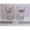 Image 1 : (2) A&W Glass Mugs