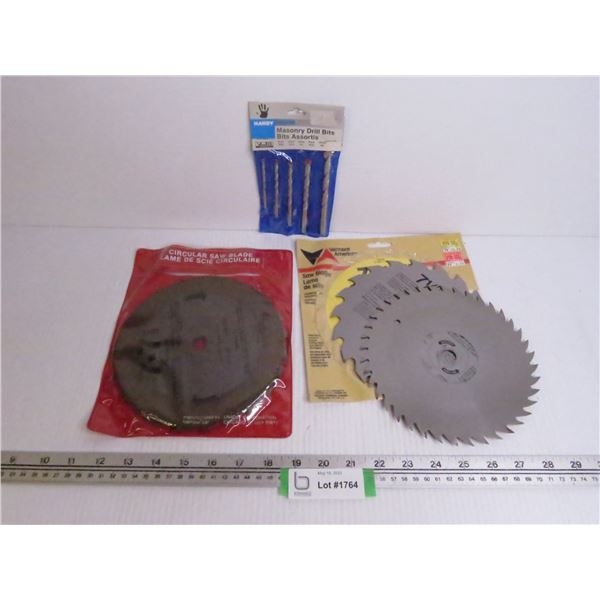 Masonry Drill Bits - Saw Blades (7 1/4 )