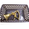 Image 7 : Plastic Container - Brass Rocking Horse - Brass Bell