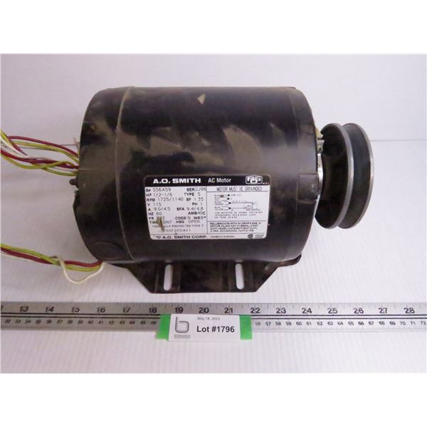 A.O. Smith AC Motor (powers on)