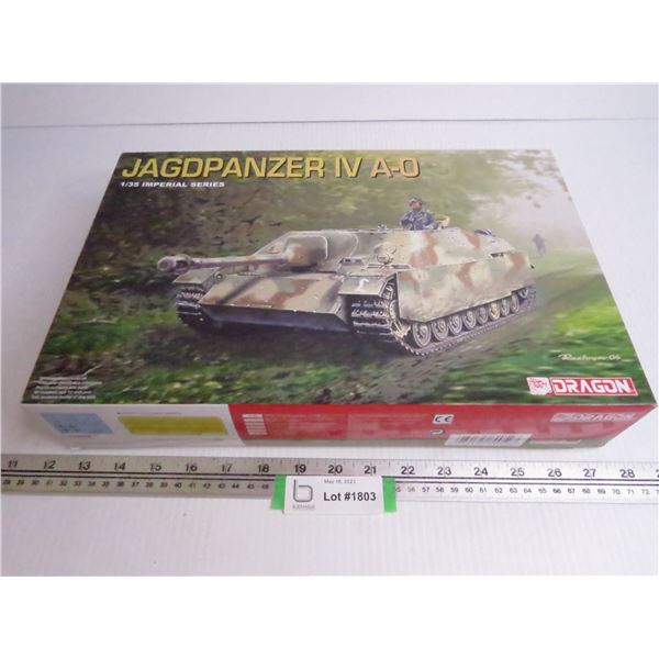 Jagdpanzer IV A-O Tank Model (box opened unused) 1/35 scale