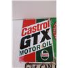 Image 3 : (3) Tin Man Cave Signs (Castrol, Texaco, Shell)