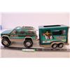 Image 1 : Green Lone Star Stables Toy Truck and Trailer