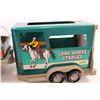Image 3 : Green Lone Star Stables Toy Truck and Trailer