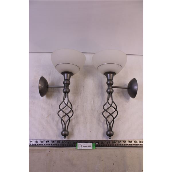 (2) Partylite Grand Paragon Sconce