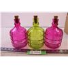 Image 1 : (3) Druline Decorative Light Up Bottles