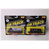 Image 2 : (4) Die Cast Train Cars (NIB)
