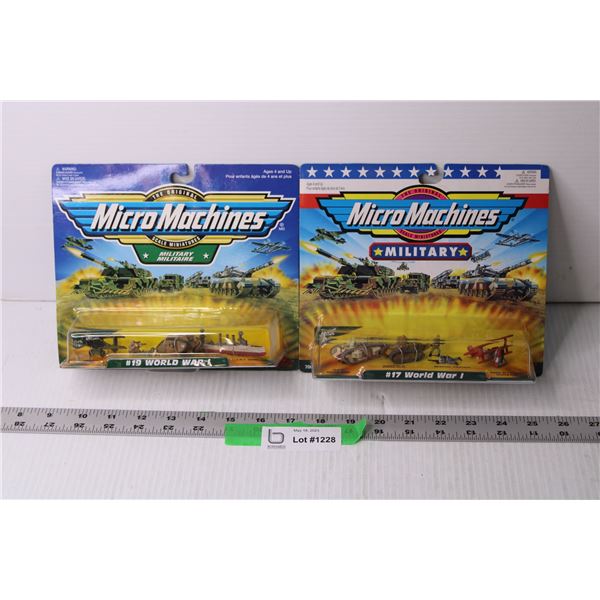 (2) Die Cast Military Miniatures (NIB)