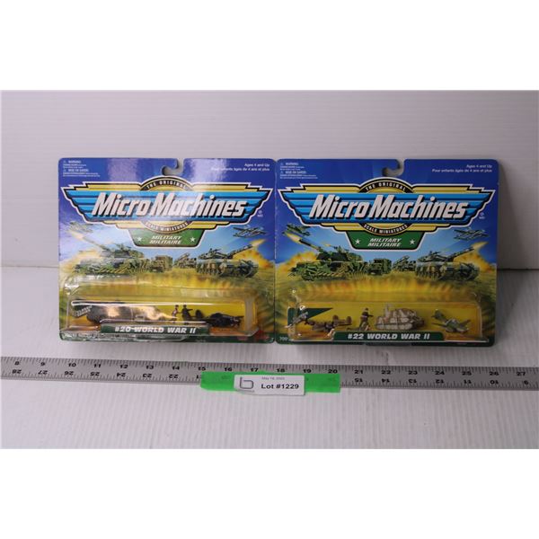 (2) Die Cast Military Miniatures (NIB)