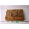 Image 1 : Handmade Inlaid Wooden Box - Possibly Ukrainian