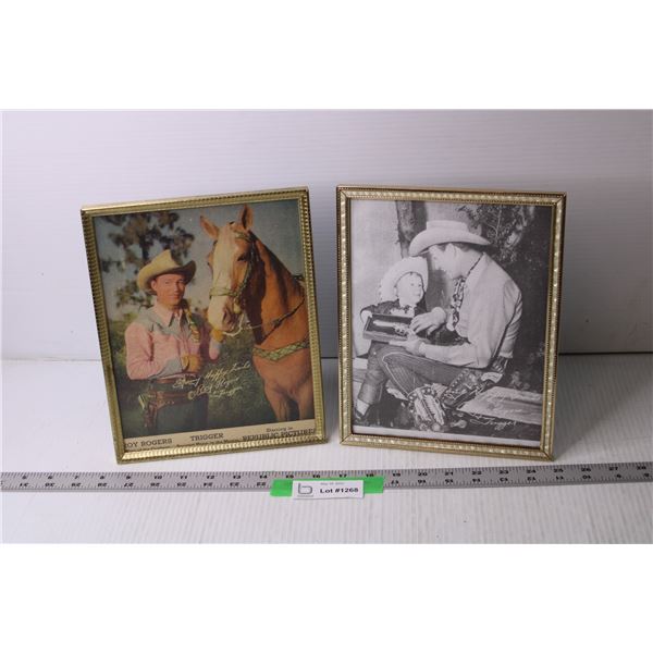 (2x Bid Price) (2) Roy Rogers Prints