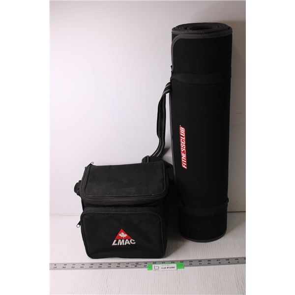 Exercise Mat and Insulated Lunch Bag