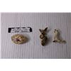 Image 2 : Designer Figural Brooches - Marked Gerry's, Fortolami and Circo