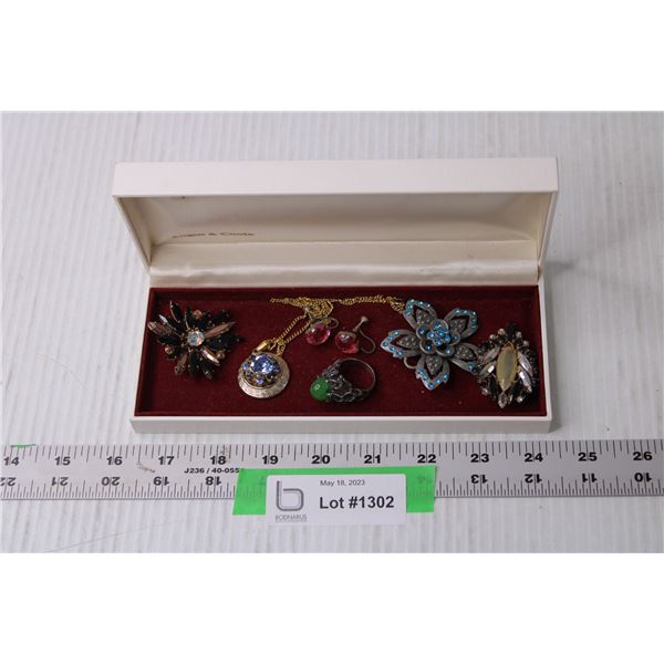 Box of Assorted Jewelry